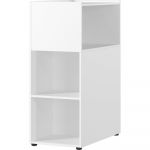 Bibliotecă albă 80x120 cm Mailand – Germania