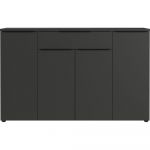 Comodă gri antracit joasă 161x101 cm Mailand – Germania