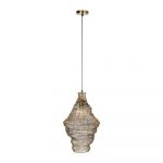 Lustră aurie cu abajur din metal 36x36 cm Luca - Dutchbone
