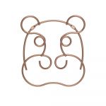 Cârlig arămiu de montat pe perete din oțel Hippo – Metaltex