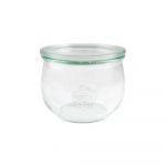 Set 6 borcane cu capac ermetic Weck Tulpe, 580 ml