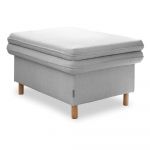 Taburet gri deschis Simon – Miuform