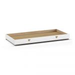 Sertar pentru sub pat alb 90x200 cm alb Amori - Vipack