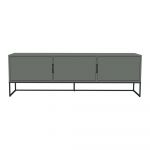 Comodă TV gri-verde 177x57 cm Lipp - Tenzo