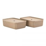 Coșuri de depozitare 2 buc. 48x32x20.5 cm Pulp – Zone