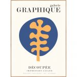 Poster cu ramă 51x71 cm Graphique 7 – Malerifabrikken