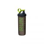 Shaker pentru băutură proteică verde/gri 740 ml – Hermia