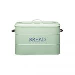 Cutie metalică pentru pâine Kitchen Craft Nostalgia, verde