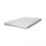 Saltea futon albă extra moale 180x200 cm Double Latex – Karup Design