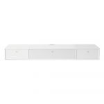 Comodă TV albă 176x22 cm Mistral – Hammel Furniture