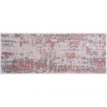 Covorașe pentru scări roz-gri 16 buc. din bumbac 25x65 cm Milano Pembe – Vitaus
