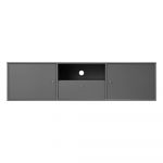 Comodă TV gri antracit 161x42 cm Mistral – Hammel Furniture