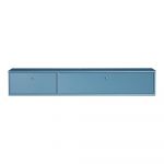 Comodă TV albastră 136x22 cm Mistral – Hammel Furniture