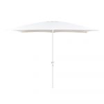 Umbrelă de soare albă ø 300 cm Alba – LDK Garden