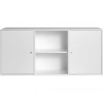 Comodă albă joasă suspendată 133x61 cm Mistral – Hammel Furniture