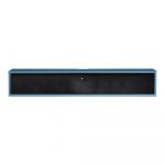 Comodă TV neagră/albastră 133x22 cm Mistral – Hammel Furniture