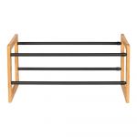 Pantofar negru/în culoare naturală telescopic din metal Ecori – Wenko