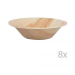Set 8 boluri unică folosință din frunze de palmier Esschert Design