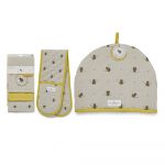 Set cu prosoape, mănușă de bucătărie și capac de ceainic 5 buc. Bumble Bees – Cooksmart ®
