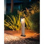Corp de iluminat pentru exterior cu senzor de mișcare (înălțime 65 cm) Ardila – Trio