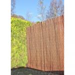 Paravan de balcon din răchită de culoare naturală 300x200 cm - Garden Pleasure
