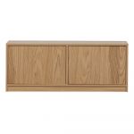 Comodă TV modulară cu aspect de lemn de stejar 110x44 cm Modulair – vtwonen