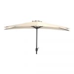 Umbrelă de soare crem 270x135 cm - Garden Pleasure
