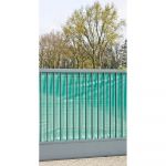 Ecran de plastic verde pentru balcon 500x180 cm - Garden Pleasure