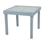 Masă de grădină cu blat de sticlă 90x90 cm Lola - Garden Pleasure