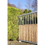 Paravan de balcon din răchită de culoare naturală 300x100 cm - Garden Pleasure