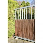 Paravan de balcon din răchită de culoare naturală 300x100 cm - Garden Pleasure