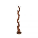 Cuier din lemn exotic în culoare naturală Suar - Deco Pleasure