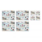 Set de protecții de masă și coasters 8 buc. Beside the Seaside – Cooksmart ®