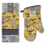 Set de prosoape și mănuși de bucătărie 4 buc. Retro Meadow – Cooksmart ®