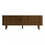 Masă TV maro cu aspect de lemn de stejar 56x160 cm Cavo – Unique Furniture