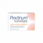 Proctinum, 10 supozitoare, Zdrovit