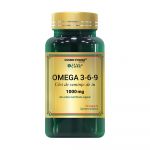 Omega 3-6-9 Ulei seminte de in 1000mg, 60 capsule, Cosmopharm