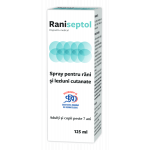 Spray pentru rani si leziuni cutanate Raniseptol, 125ml, Zdrovit