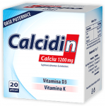 Calcidin 1200 mg, 20 plicuri, Zdrovit