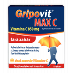 Gripovit Max C fara zahar, 10 plicuri, Zdrovit