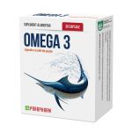 Omega 3 cu ulei de peste, 30 capsule, Parapharm