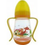 Biberon cu manere, 125ml, Primii Pasi