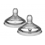 Tetina anti-colici cu flux rapid Closer to Nature 6 luni+, 2 bucati, Tommee Tippee