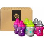 Set 6 biberoane ONL fetite haioase +0 luni Multicolor, 260ml, Tommee Tippee