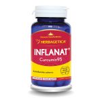 Inflanat+ Curcumin95, 60 capsule vegetale, Herbagetica