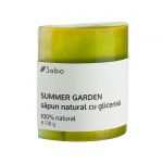 Sapun natural cu glicerina Summer Garden, 130g, Sabio
