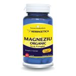 Magneziu Organic cu Vitamina B complex, 60 capsule, Herbagetica