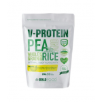 Pudra proteica V Protein cu banane, 240g, Gold Nutrition