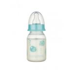 Biberon PP cu tetita rotunda si decor cu animalute 46010, 120ml, Baby Nova