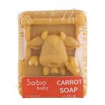 Sapun natural cu morcovi pentru bebelusi, 65g, Sabio